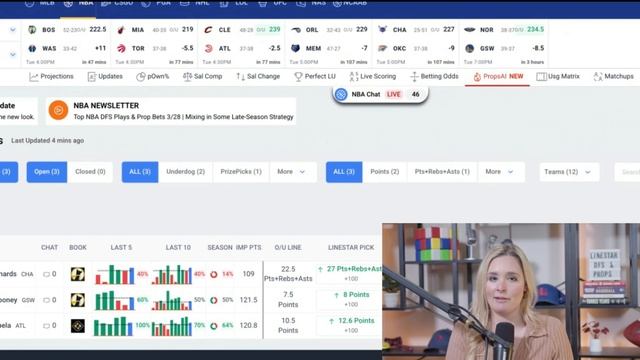 LineStar PropsAI Tutorial to WIN Your Player Prop Bets | Best Edge on PrizePicks & Underdog Fantasy