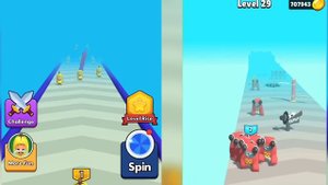 Epic Banana Run: Merge Master vs Merge Alphabet Lore Run Max Level Gameplay