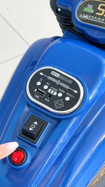 Детский электромобиль трицикл SR9909 Обзор модели