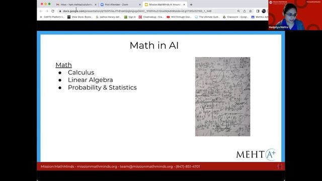 Artificial Intelligence Around Us Workshop | Mission:MathMinds смотреть онлайн