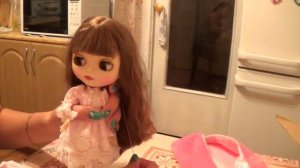 распаковка куклы Blythe с aliexpress
