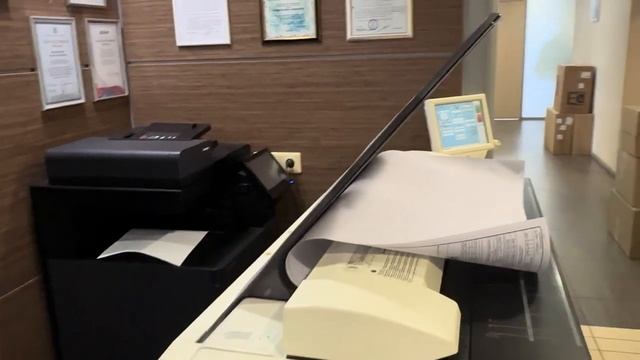 Копирование чертежа на Kyocera TASKalfa 4820w