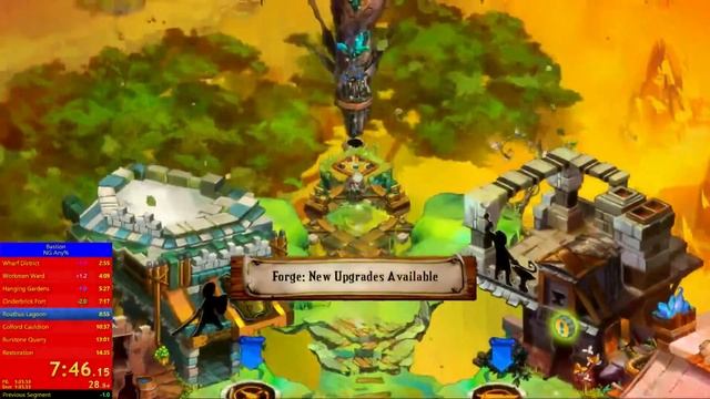 Bastion NG Any% Speedrun in 14:22