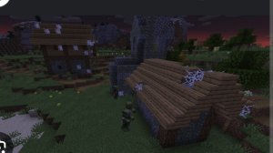 обзор на Лего Майнкрафт (заброшенная деревня)⚠️