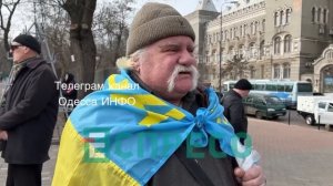 Бандеровец  открыто признаётся, что в Одессе он является захватчиком, оккупантом