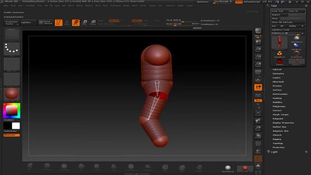 tutorial zbrush esboço com zsphere смотреть онлайн