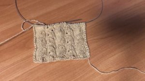 Сегодня будем вязать два узора на одном полотне. Присоединяйтесь!