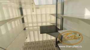 Пластиковый погреб для дачи с лифтом подъемником ТИТАН - обзор механизма подъема в погребе Титан