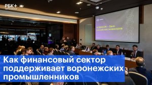 Как финансовый сектор поддерживает воронежских промышленников