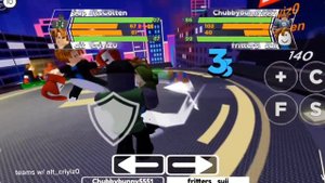 random 2v2 matches in Roblox Boxing League class B