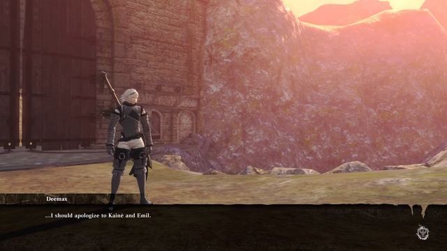Kaine Campfire Scene NieR Replicant ver 1 22474487139 Emil cut scene from 2nd play through ending смотреть онлайн
