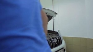 Особенности установки дефлектора капота LC150 СА Пластик