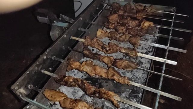 Мангал с электро приводом ! смотреть онлайн