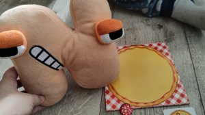 буква N алфавита лор делает вкусную пиццу, алфавит лора, лор, игра пицца для детей, alphabet lore