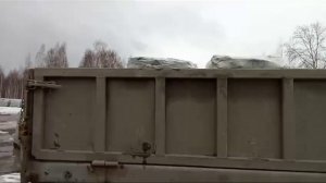 17.03.2025. Место доставки: г. Южноуральск, отгружен златолит мультиколор, 12 кубов, 20 тонн