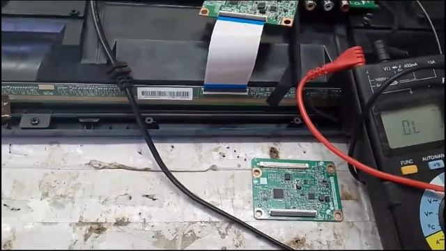 Vertical Lines, then No Display Problem on the Screen of HV320WHB-N85 Panel #ledtvrepair
