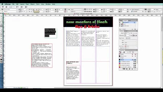 Indesign - Pull quotes wrap text and character styles смотреть онлайн