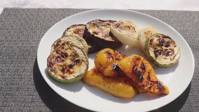 Овощи на мангале_ Секретный маринад для овощей гриль!!!
