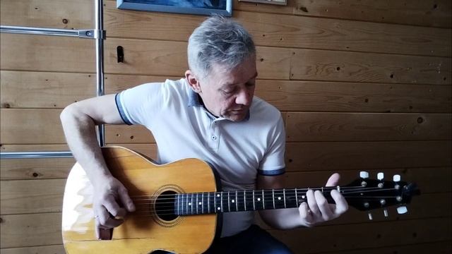 Как сыграть зажать на гитаре аккорд МИ минор Em МИ мажор E