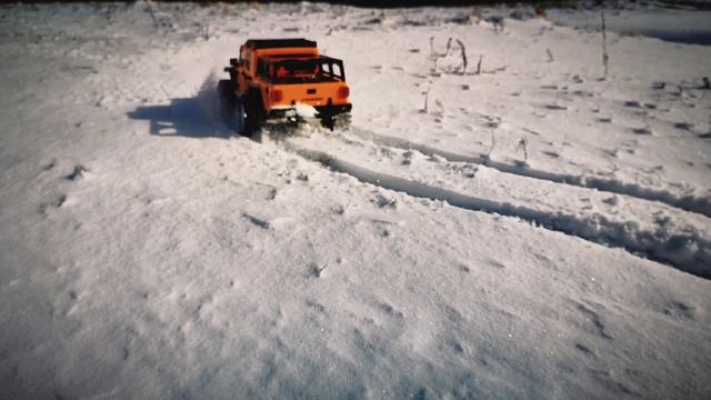 Crossrc EMO X4 Jeep Rubicon Gladiator самый популярный оранжевый электрический поезд