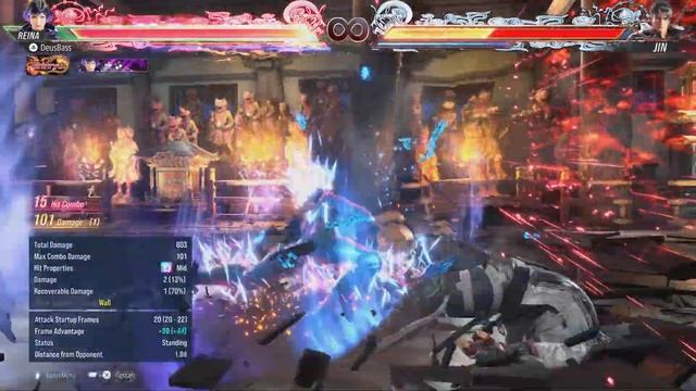 TEKKEN 8 Reina Nerf combo Patch 1.05 смотреть онлайн