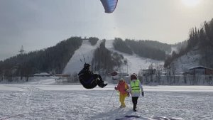 Югус. Параплан. Соревнования на точность. 25.02.2024