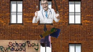 Minecraft но я сбежал через окно в schoolboy runaway