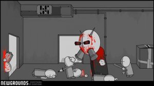 Madness Combat incident:011A but reversed