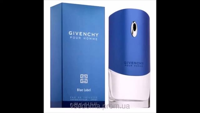 Парфюмерия Givenchy pour Homme Blue Label смотреть онлайн