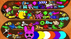 Стикмен против Спрунки, Соник против Азбуки знаний - Гусеница Пинки съедает Стикмена