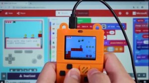 Возможности программируемой консоли MeowBit