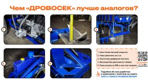 Дровокол "Дровосек" отзыв клиента