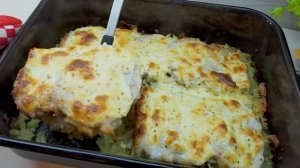 Рецепт мяса в духовке, вкусный и сытный ужин.