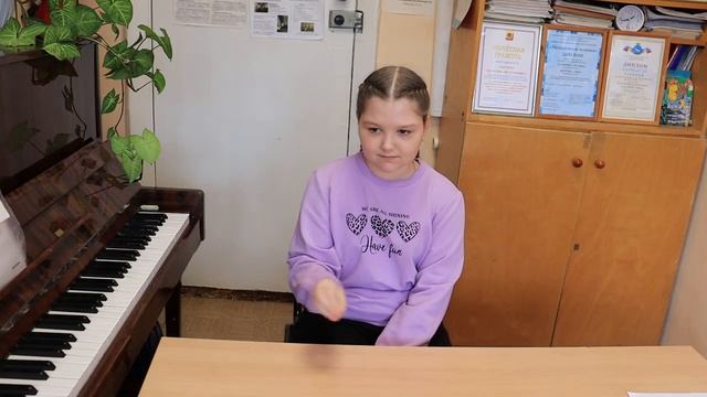 Шишова М. 3 кл. Алексеевская ДМШ. с.Алексеевка
 " Повторяй -ка"
