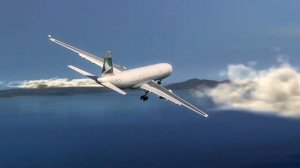 Cathay Pacific Airways Flight 780 - Landing Animation