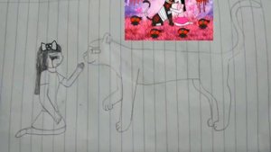 Hank J Wimbleton and Mena SCP 123 Punthamon💓The Girl and The Panther👧🏻🐯💗✨