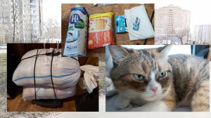 То снег, то жара))) Охочусь за пряжей)) Небольшие, но вкусные покупки. Соня скучает)))