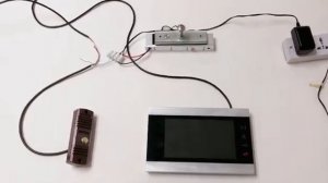 AHD 4-wire video door phone connect by Morningtech