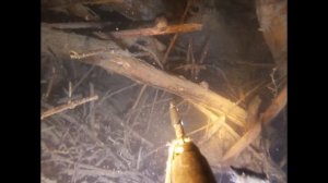 Очередная подводная охота на реке