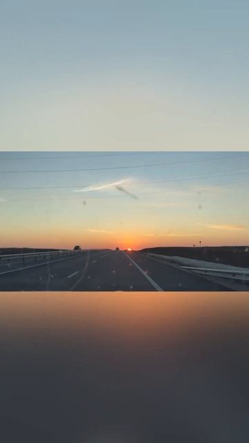 Как Крымская весна изменила и нашу жизнь…#переездвкрым#закат#дорога#дорогадомой#крым