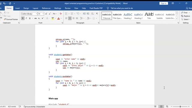 Object oriented programming practice 4 examples | OOP | Type and run on compiler