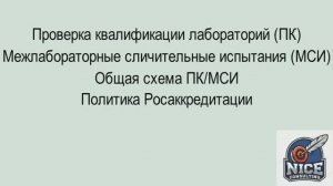 Общая схема проверки квалификации лабораторий. ПК и МСИ. Пошаговая инструкция согласно Политике Роса