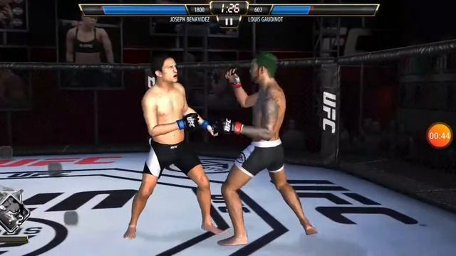 UFS EA SPORTS JOSEPH BENAVIDEZ vs LOUIS GAUDINOT смотреть онлайн