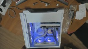 Процесс сборки самого белого компьютера на i5-12400f