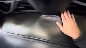 VW EOS демонтаж потолка
