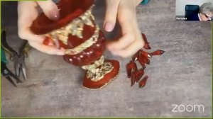 Новогодний подсвечник Наталья Большакова (1) [-lQFwoICZ7s]