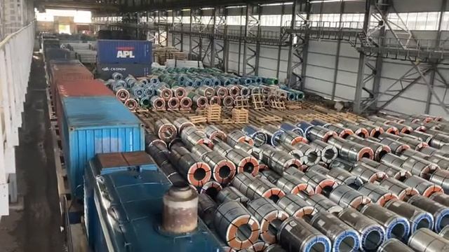 МЕТАЛЛСЕРВИС-Москва (Электроугли). Подача контейнеров на склад, под растарку. 30.05.2020