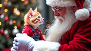 🎅🎁✨Кошки на Рождество 🎅🎁✨- Забавные кошки, делающие человеческие вещи