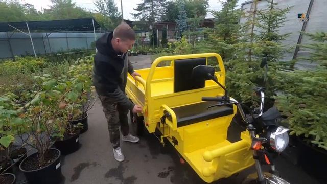 Тестируем электроцикл Antrike 500 в замкнутом пространстве