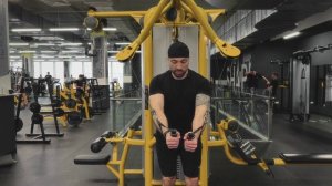 Сведение рук в кроссовере